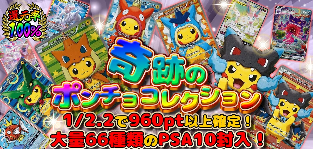 奇跡のポンチョコレクション