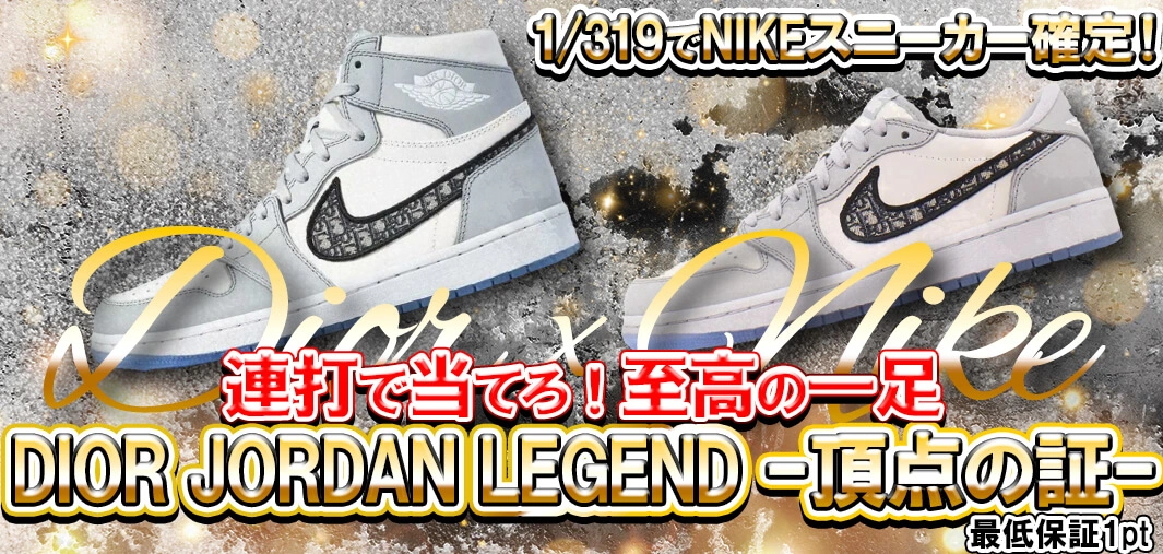  DIOR JORDAN LEGEND -頂点の証-