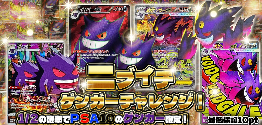 ニブイチゲンガーチャレンジ！