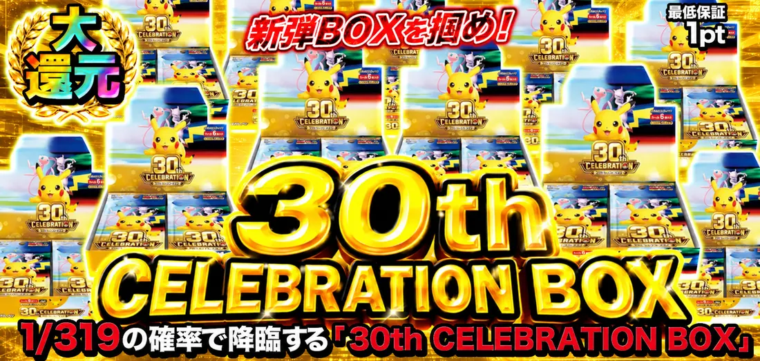30th CELEBRATION BOX